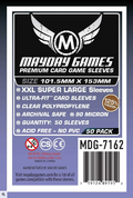 MayDay Games Board Game Sleeves 101.5x153mm