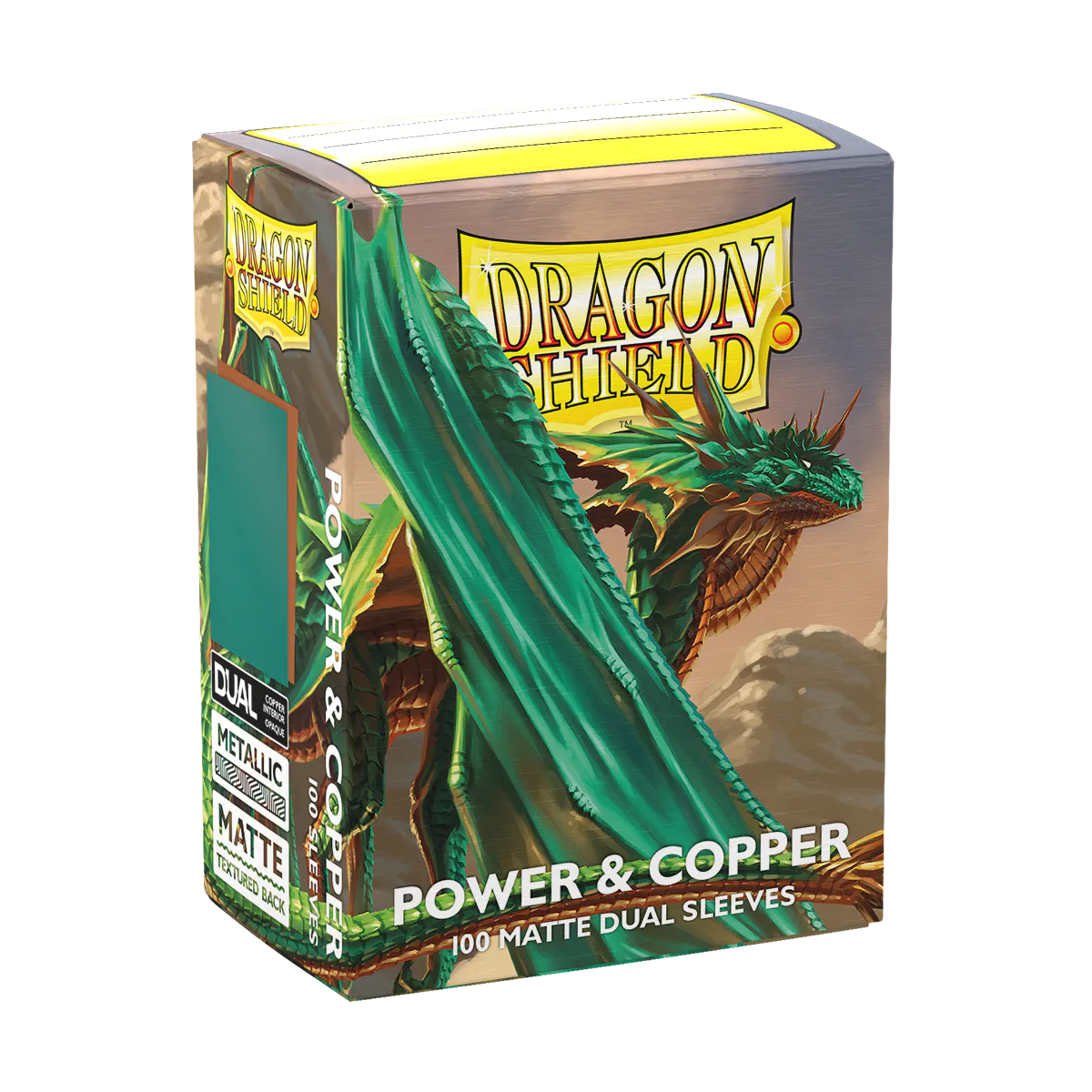 Dragon Shield Standard Dual (Matte Power & Copper)