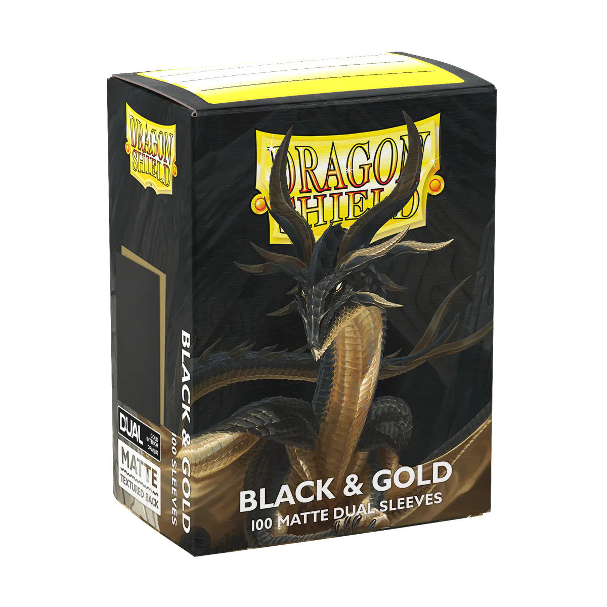 Dragon Shield Standard Dual (Matte Black & Gold)