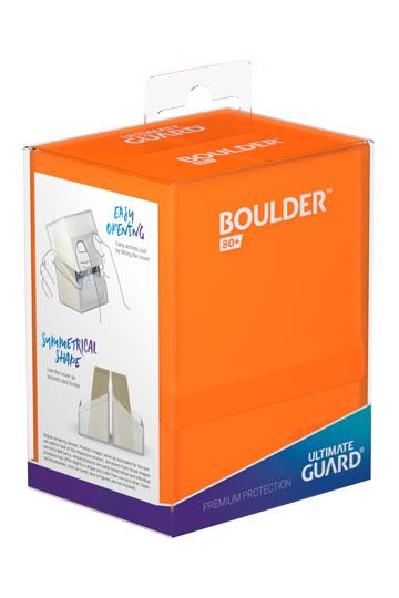 Ultimate Guard Boulder 80+ (Poppy Topaz)
