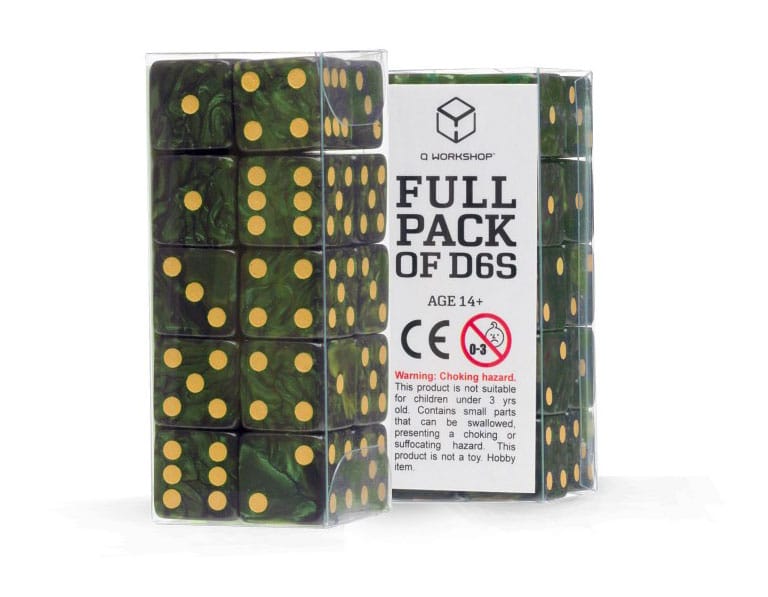 Q Workshop 16mm D6 set - Green