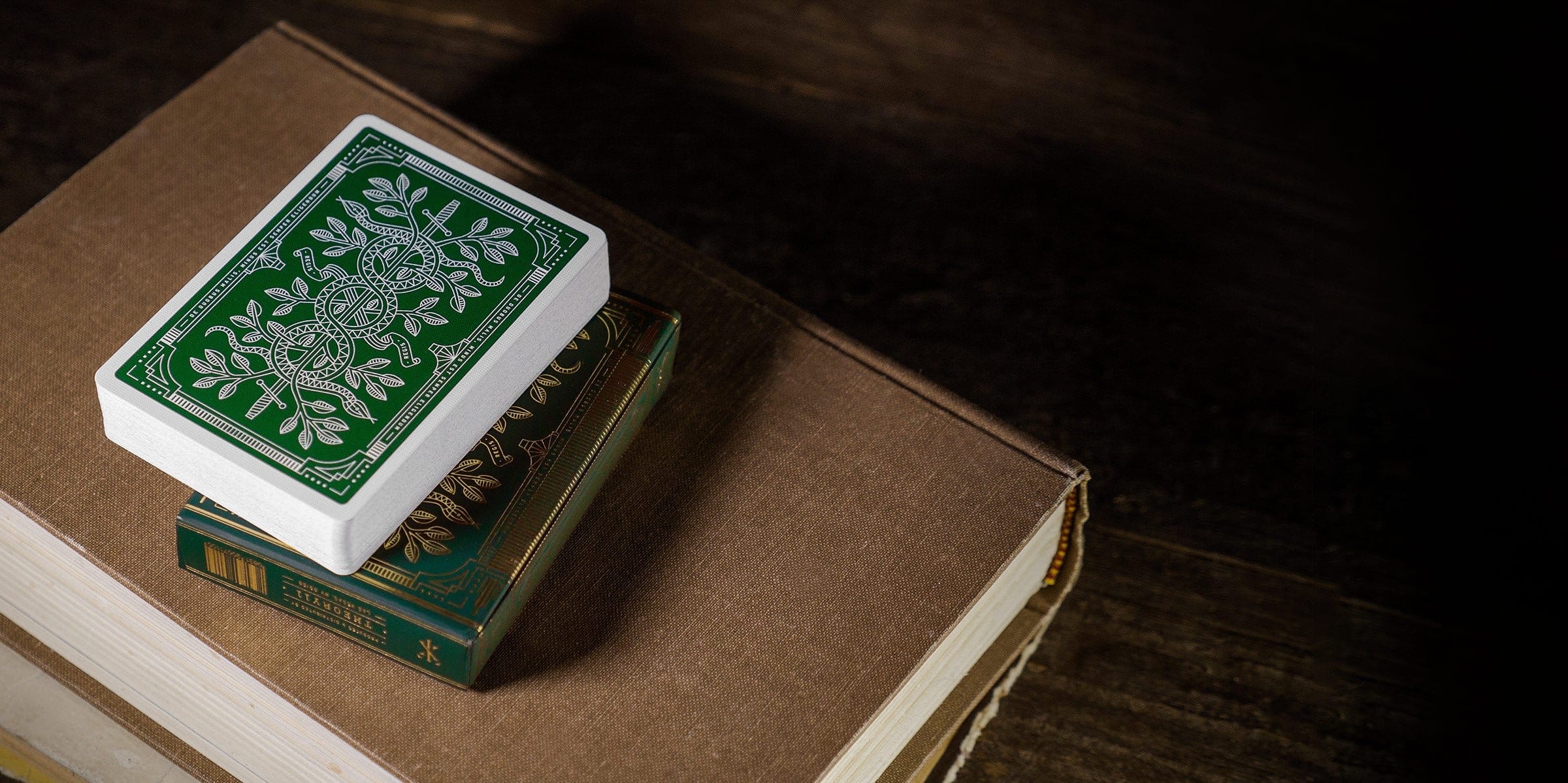 Theory 11 Playing Cards Monarch Green