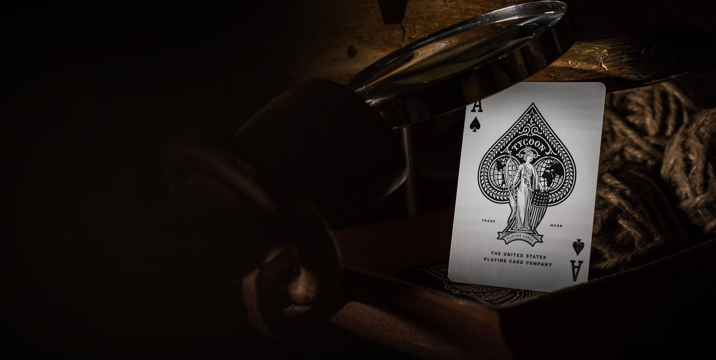 Tycoon Playing Cards Black