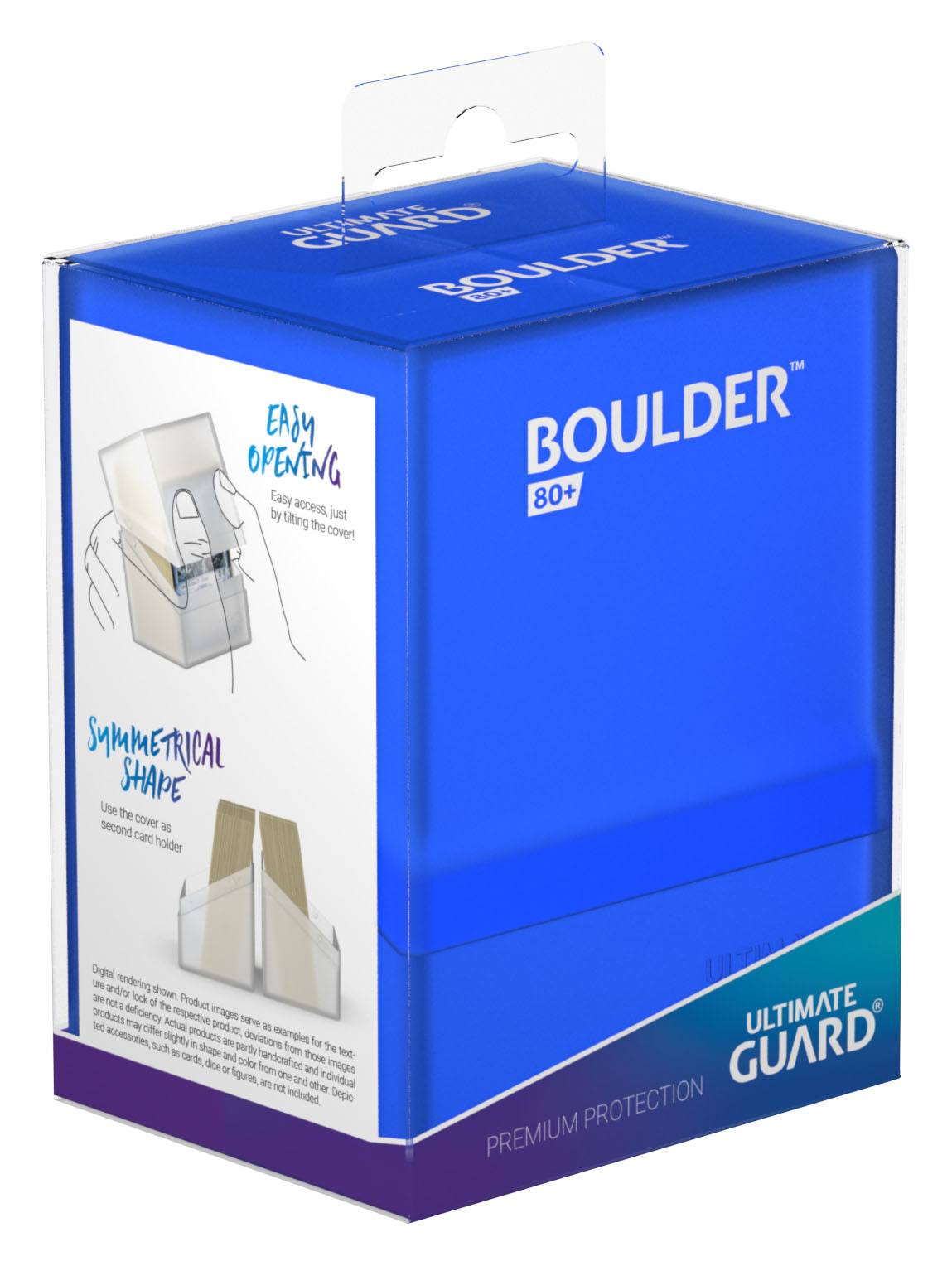 Ultimate Guard Boulder 80+ (Sapphire)