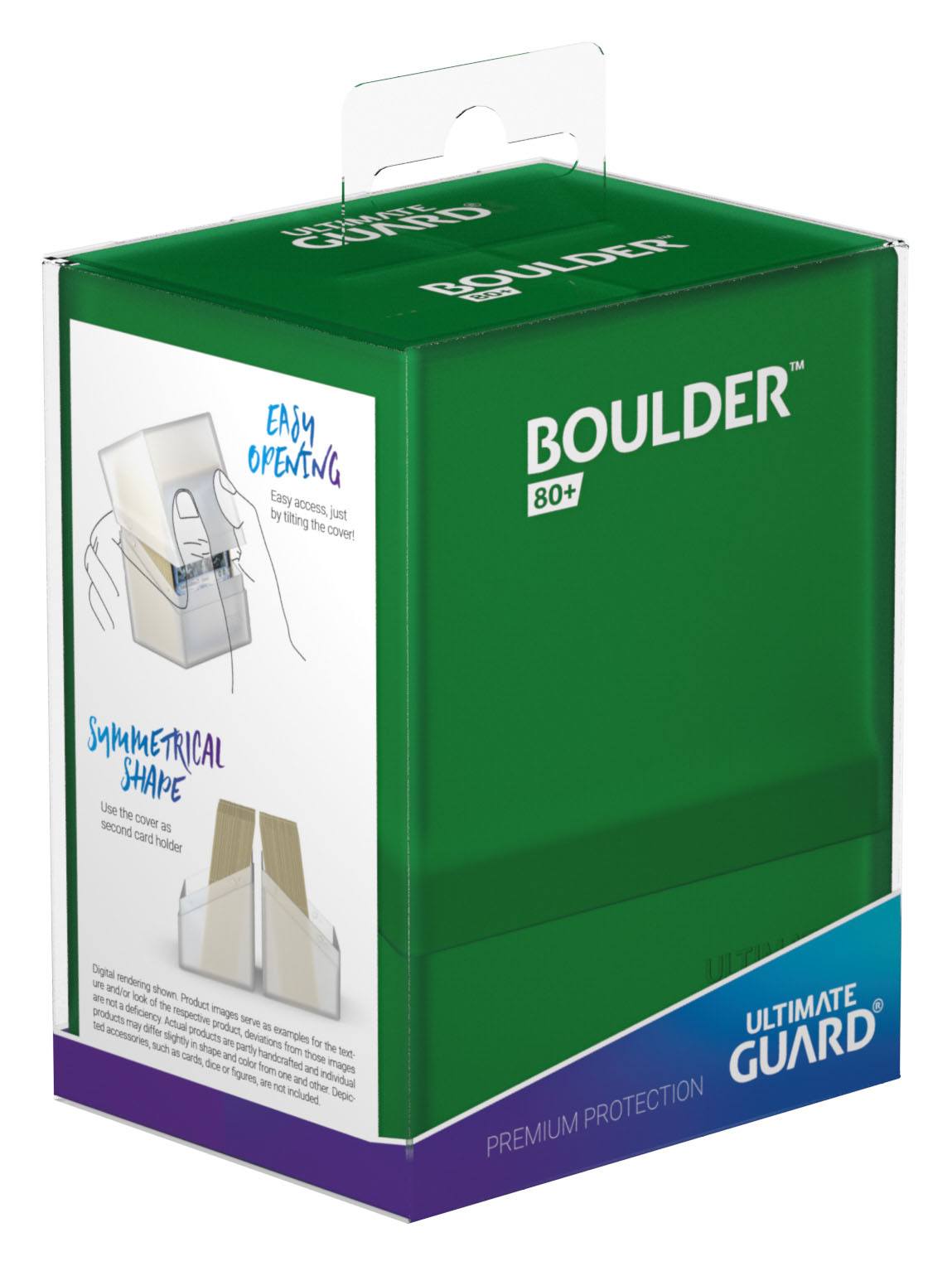 Ultimate Guard Boulder 80+ (Emerald)