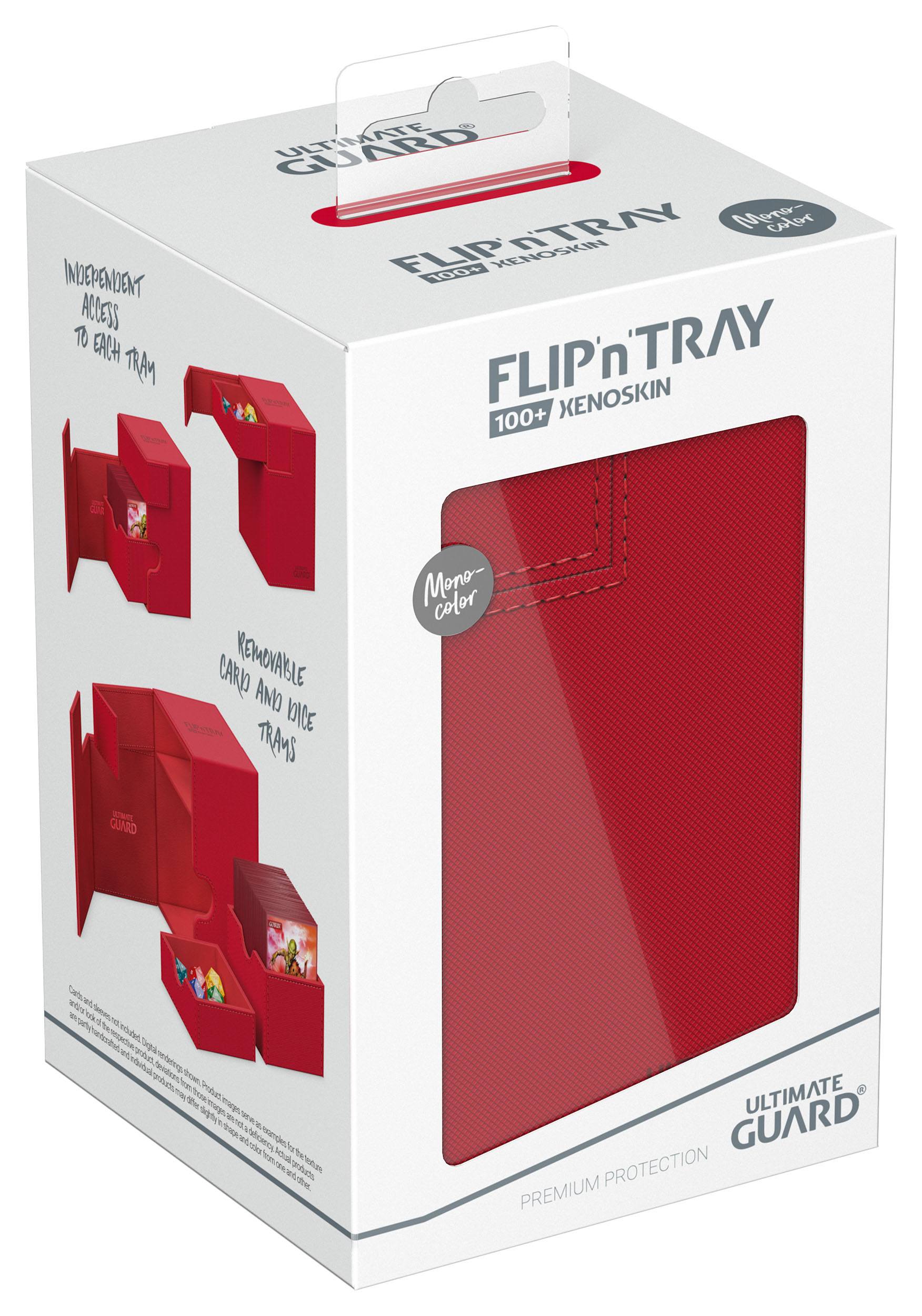 Ultimate Guard Flip'n'Tray 100+ Xenoskin (Red)
