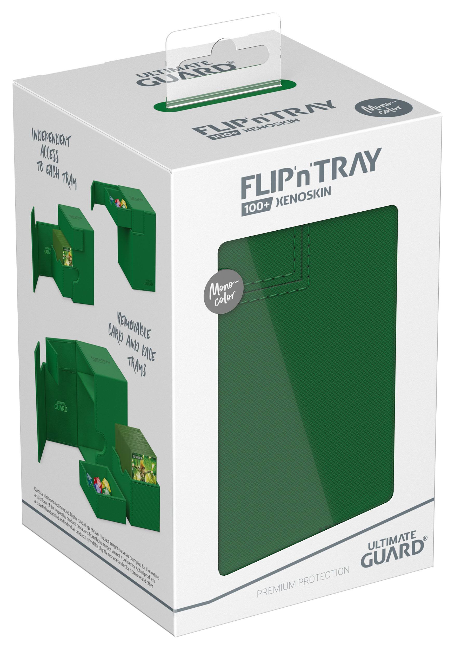 Ultimate Guard Flip'n'Tray 100+ Xenoskin (Green)