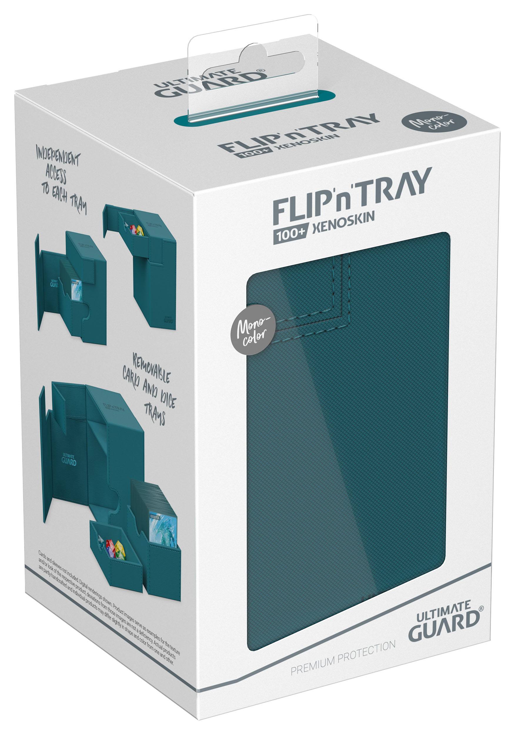 Ultimate Guard Flip'n'Tray 100+ Xenoskin (Petrol)
