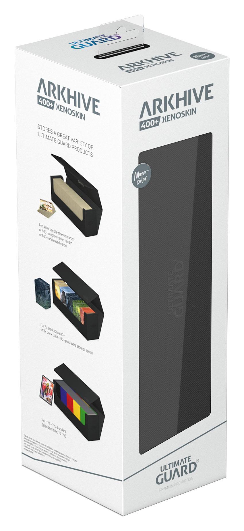 Ultimate Guard Arkhive 400+ Xenoskin (Black)