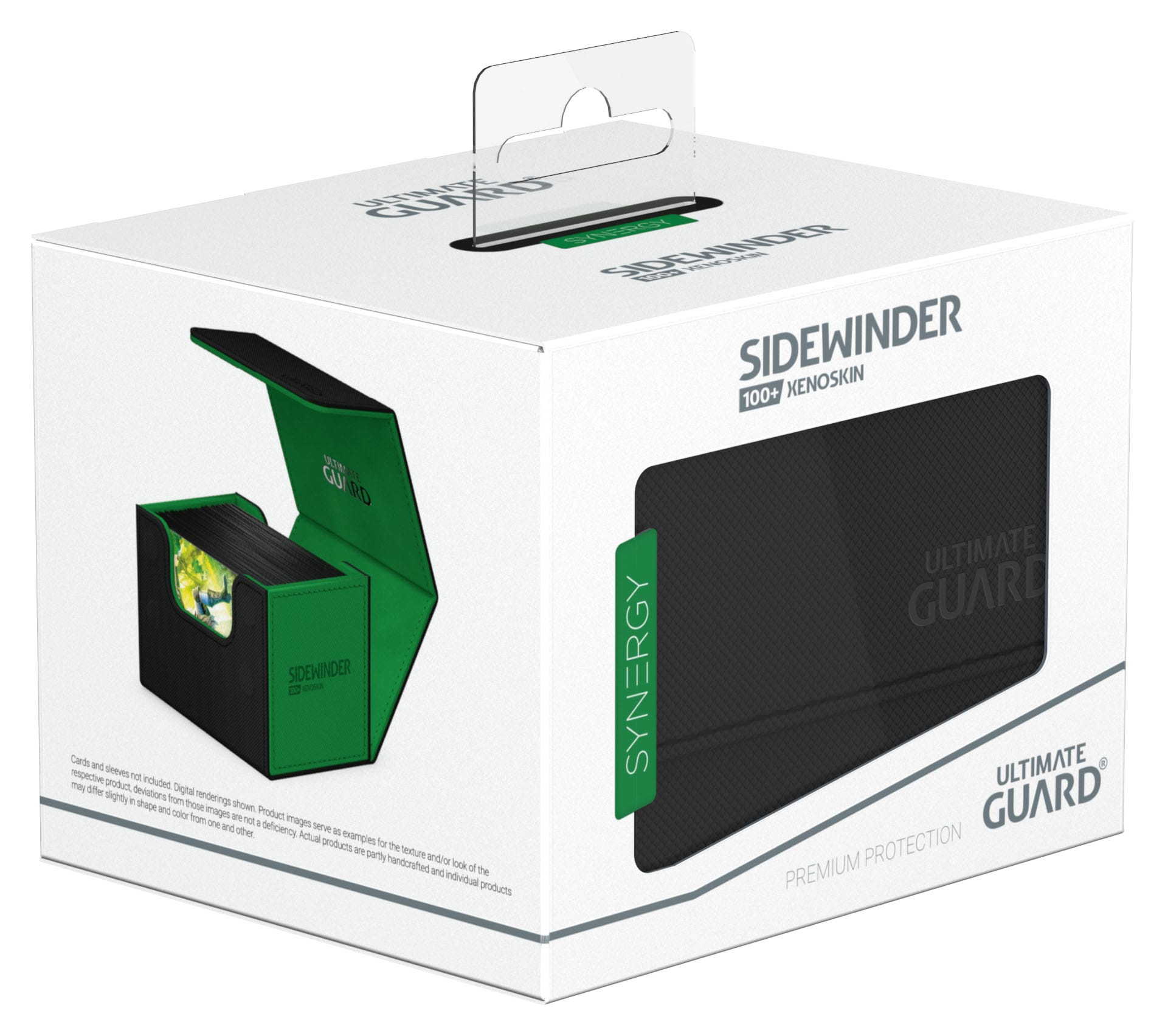 Ultimate Guard Sidewinder 100+ Xenoskin Synergy (Black/Green)