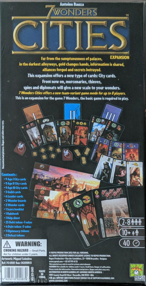 7 Wonders - Cities Expansion