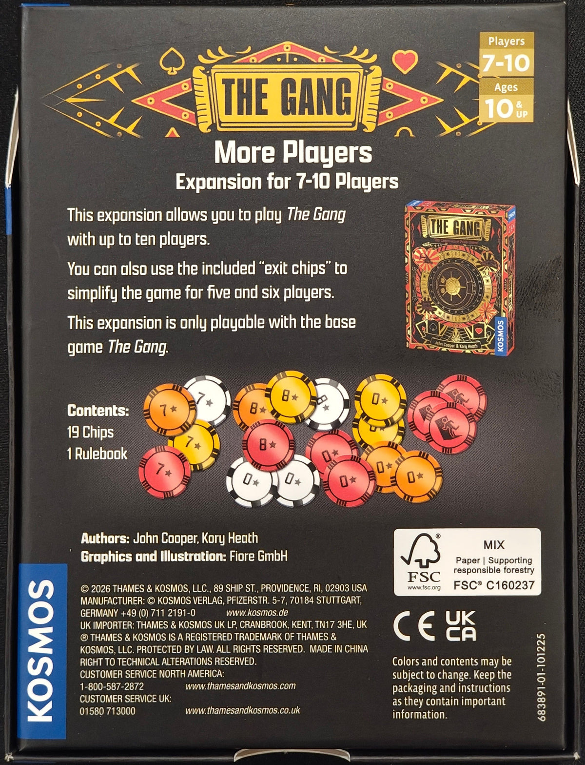 The Gang: More Players Expansion